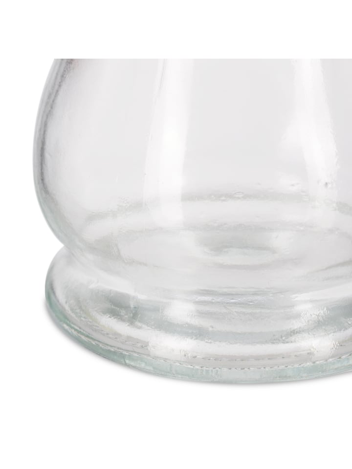 relaxdays 12x Windlicht in Transparent - (H)10 x Ø 8,5 cm günstig kaufen onesize