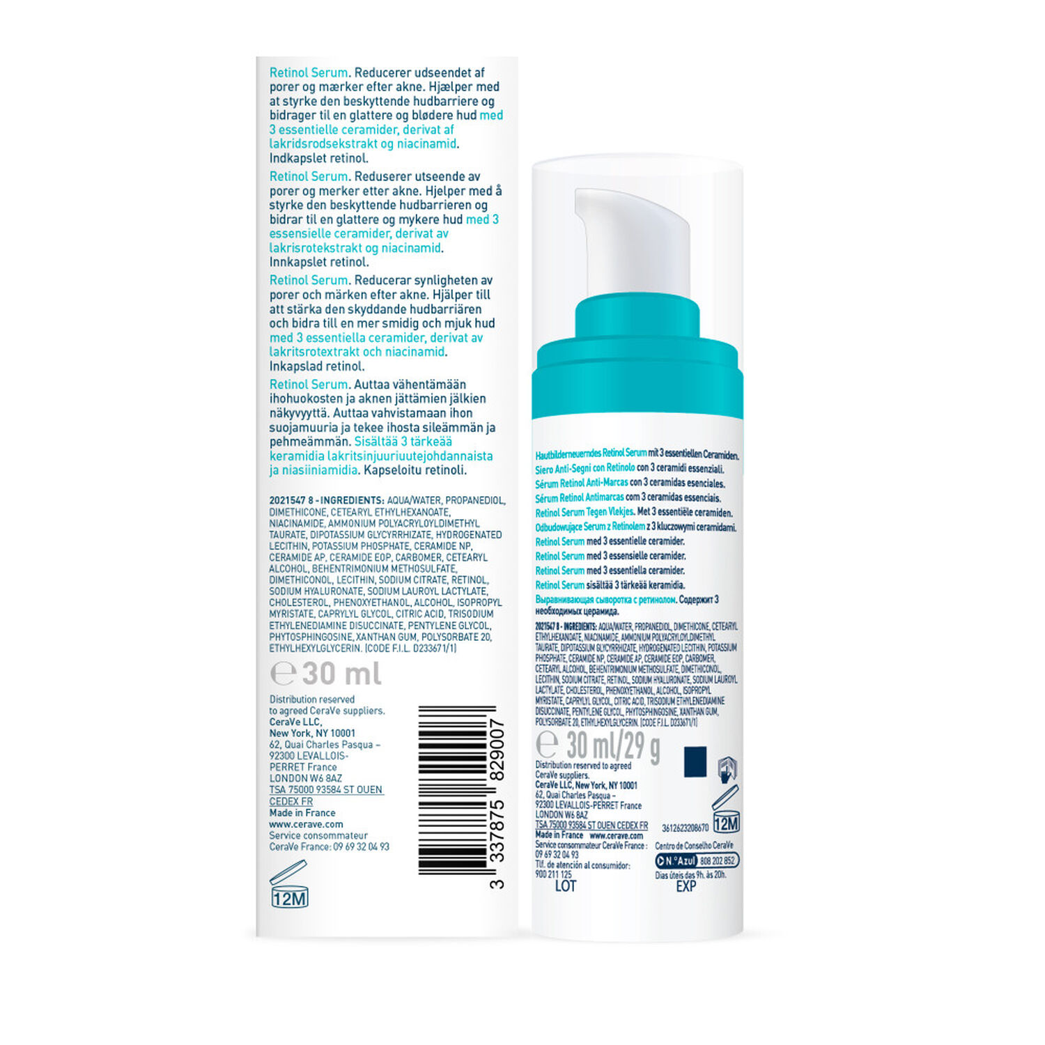 Cerave Rénitol Anti-Marques Sérum Réduisant L'Apparence des Marques 30 ml