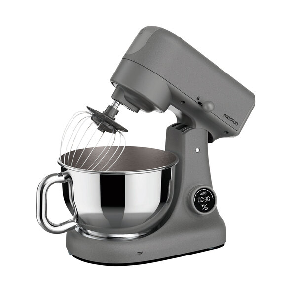 Küchenmaschine Digital, leise, titan (MD 12600)