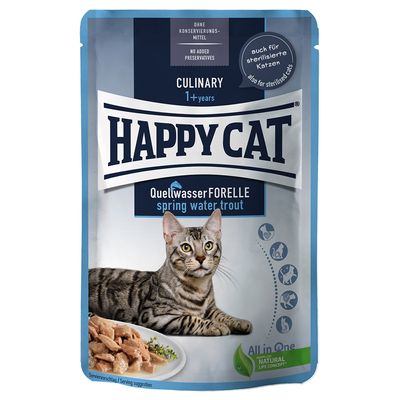 Happy Cat Pouch Meat in Sauce 12 x 85 g
