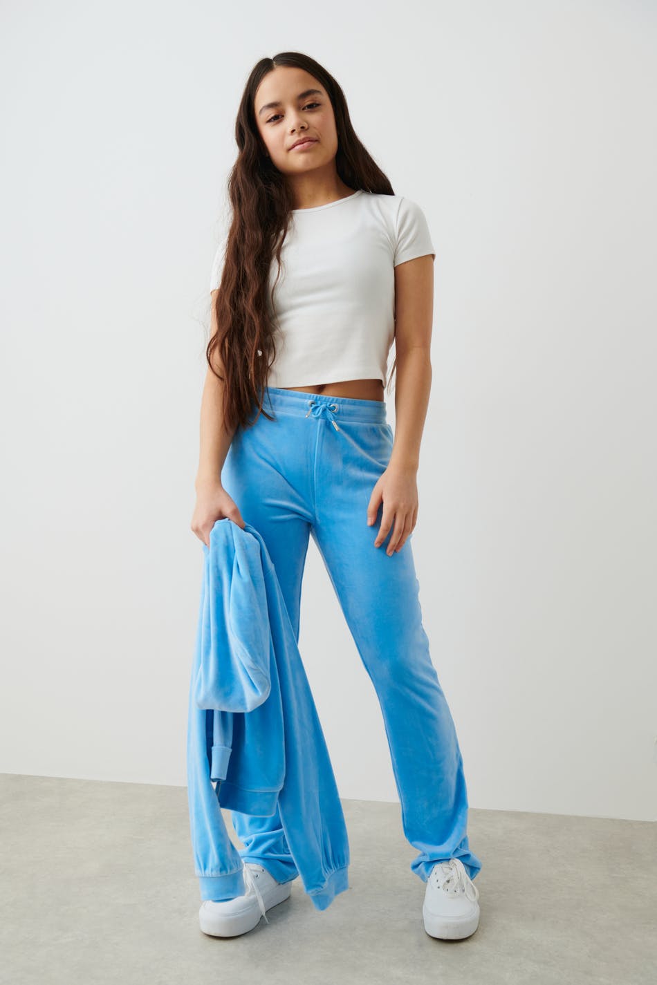 Y velour pants