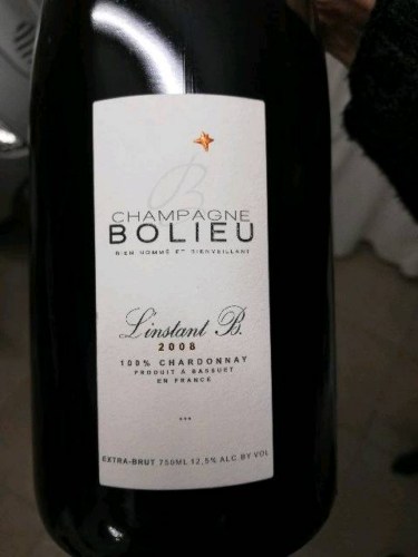 Champagne BolieuL'instant B 2008