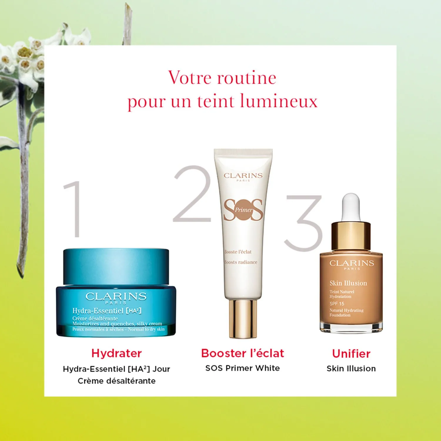 Clarins SOS podkladová báza