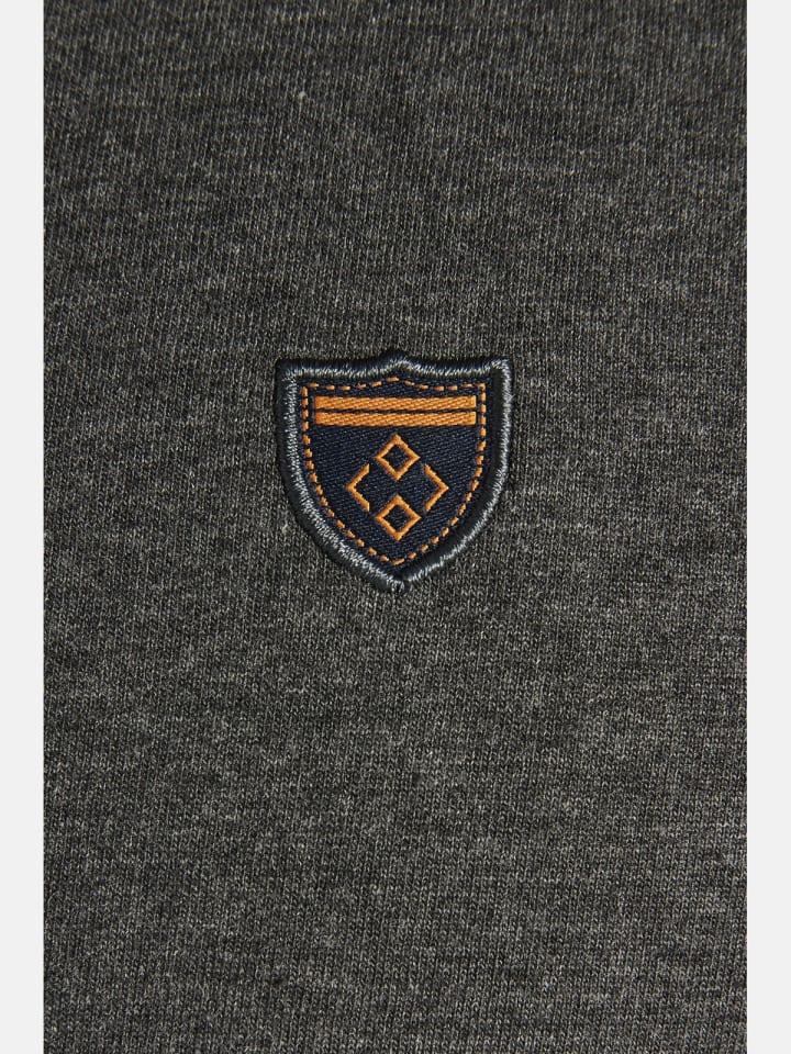 Charles Colby Sweatjacke DUKE GABRIEL in dunkelgrau günstig kaufen