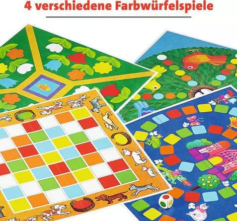 4 erste Spiele - Kinderspiel ab 3 Jahren
