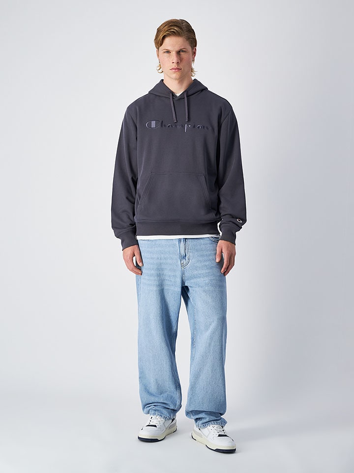 Champion Hoodie in Anthrazit günstig kaufen