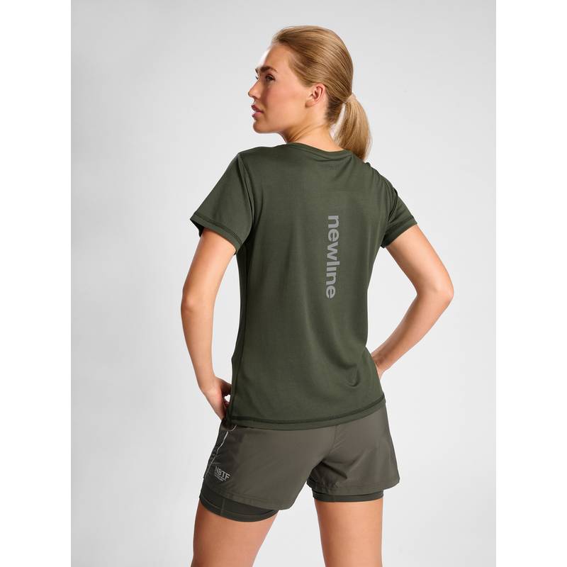 Newline nwlBEAT POLY TEE WOMAN T-Shirt Damen