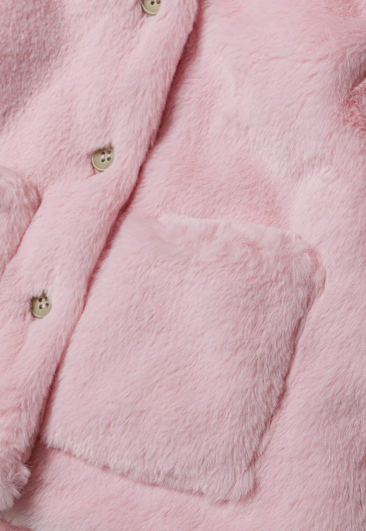 MINOTI HOODED FAUX FUR - Chaqueta de entretiempo