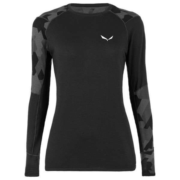 Salewa - Women's Cristallo Warm AMR L/S Tee - Merinounterwäsche