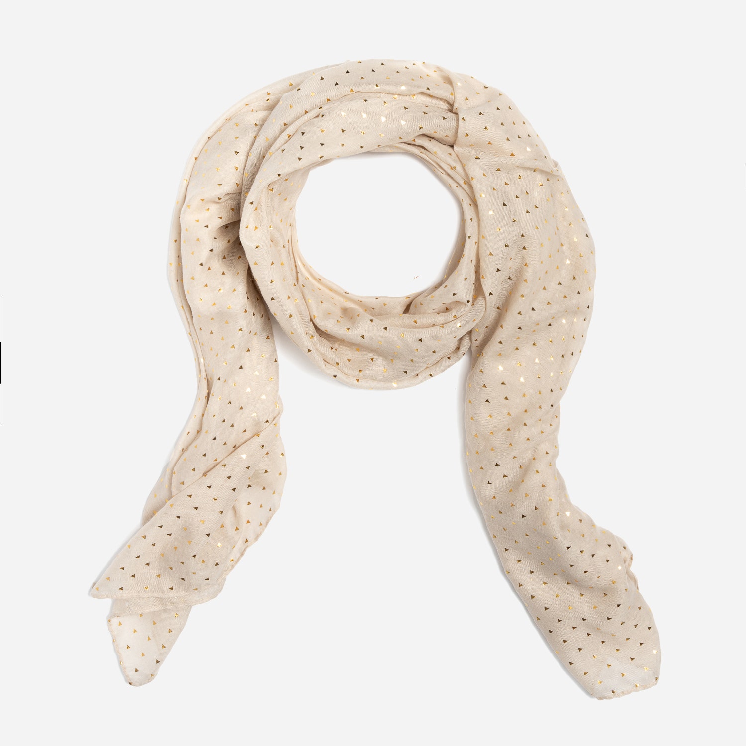 Foulard beige
