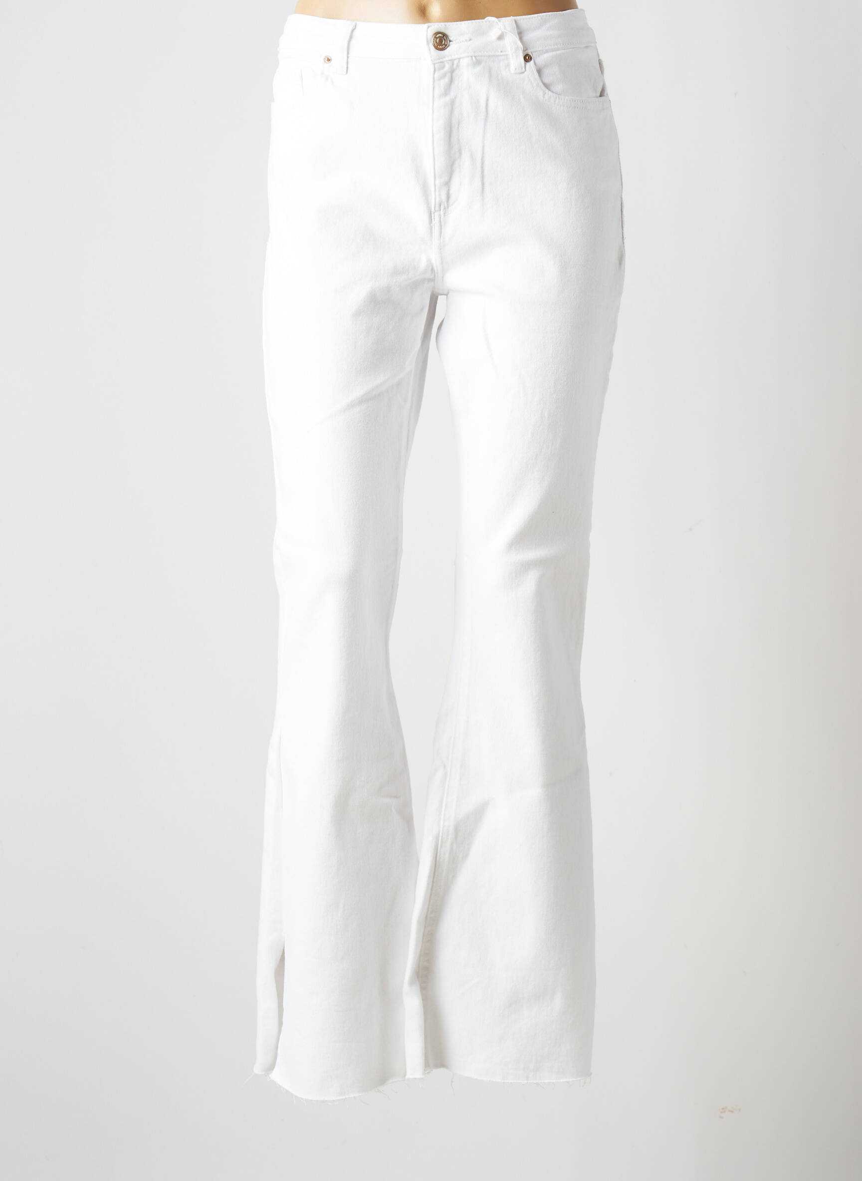 Tiffosi Jean Flare Femme couleur blanc