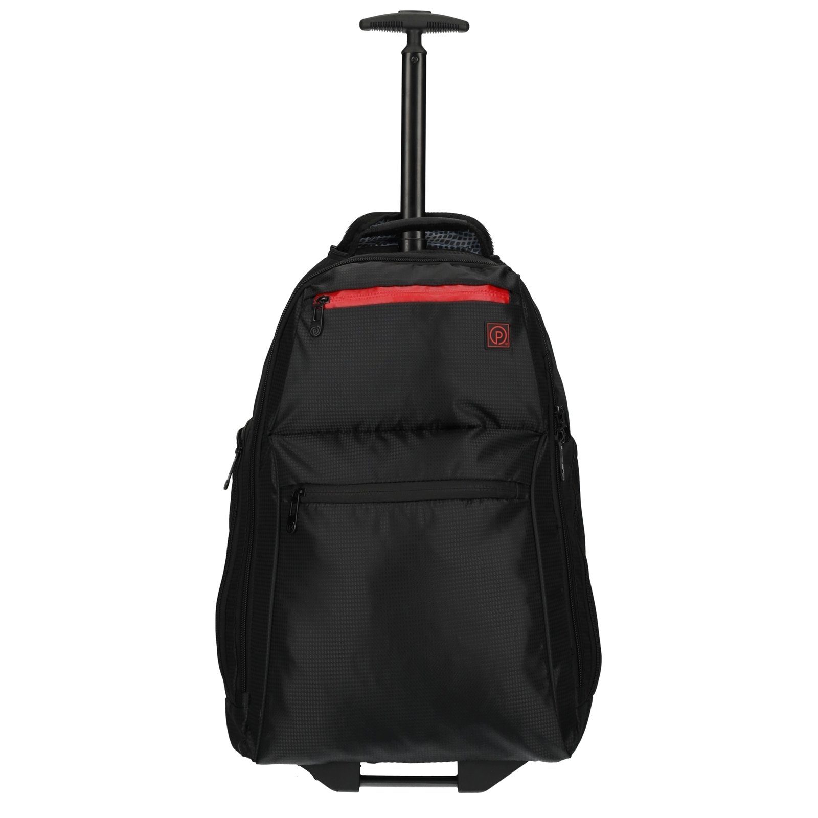 HTI-Living Reiserucksack Rucksack-Trolley Schwarz-Rot (Stück)