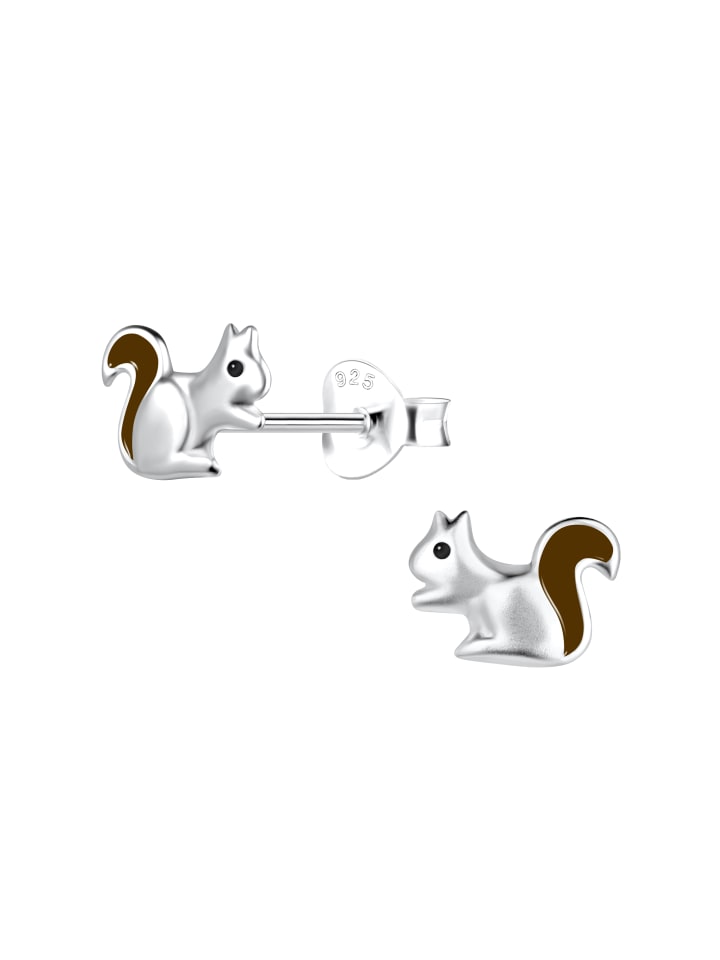 Alexander York Ohrringe, Ohrstecker EICHHÖRNCHEN in 925 Sterling Silber, 2-tlg. günstig kaufen onesize