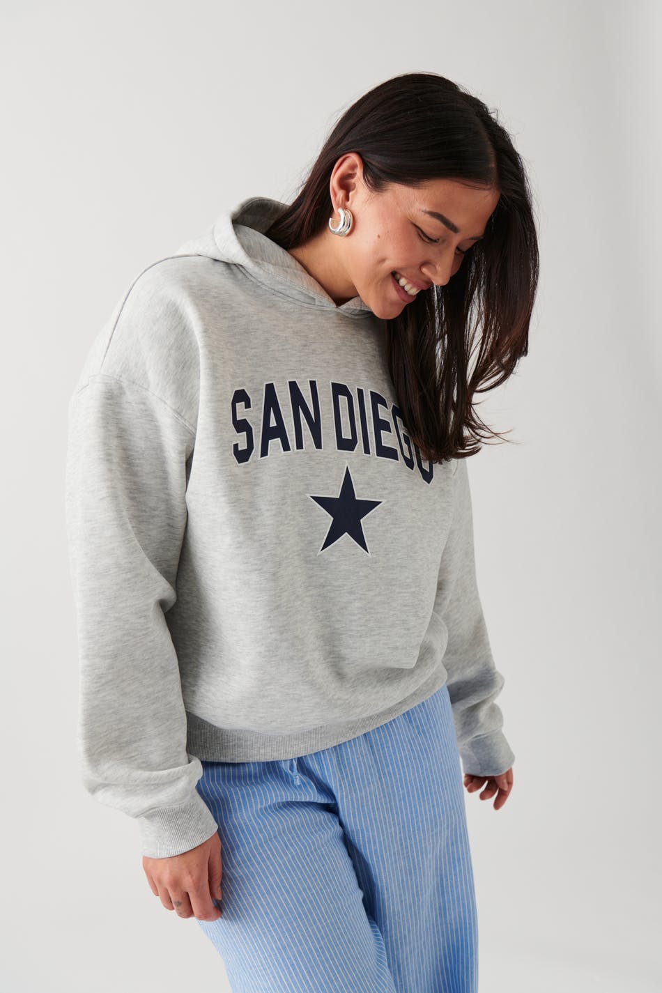 Printed hoodie