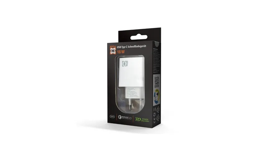Müller USB-A USB-C 18W Fast Charger