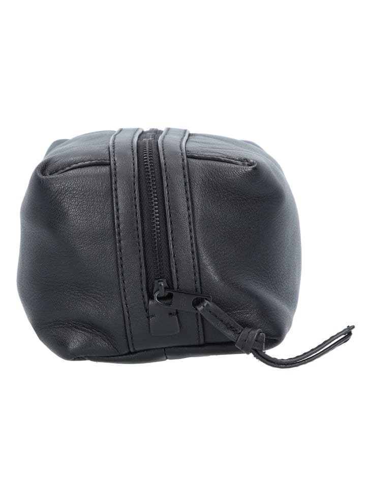 LIEBESKIND BERLIN Hera Kosmetiktasche Leder 18 cm in black günstig kaufen onesize