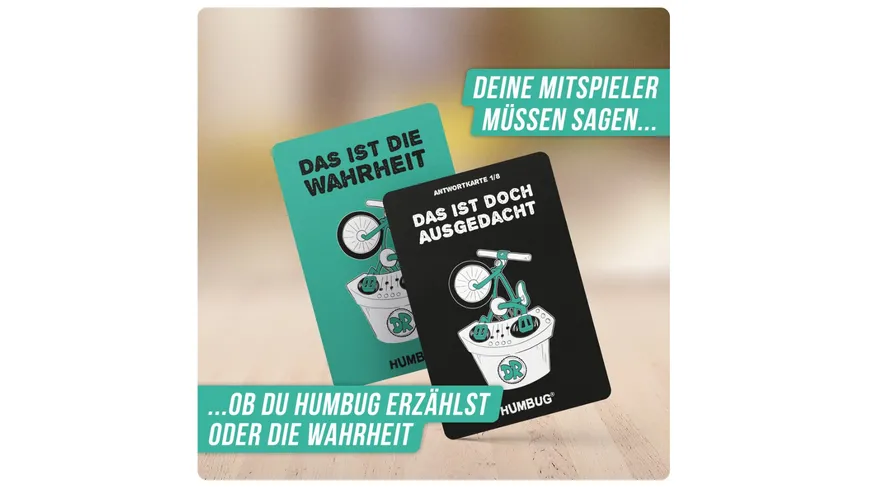Denkriesen - HUMBUG Original Edition Nr. 1 - Das zweifelhafte Kartenspiel