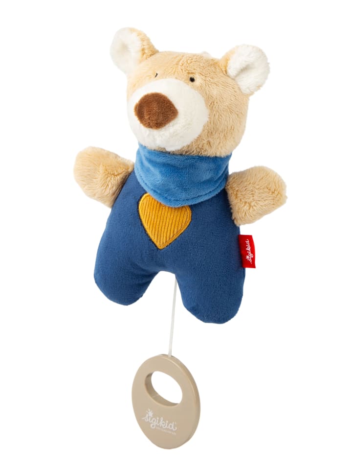 Sigikid Mini-Spieluhr Bär in dunkelblau günstig kaufen onesize