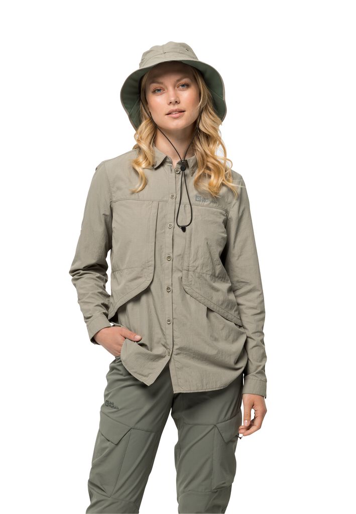DISKOVERA LS SHIRT W Wanderbluse Damen