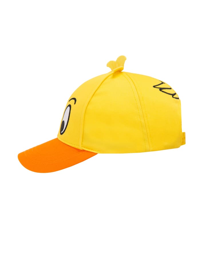 koaa Snapback Cap Maus - Ente Mascot in gelb-orange günstig kaufen