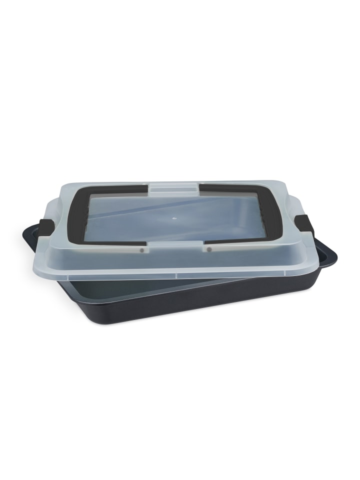 relaxdays Backblech in Schwarz/ Grau - (B)40,5 x (T)32,5 cm günstig kaufen onesize