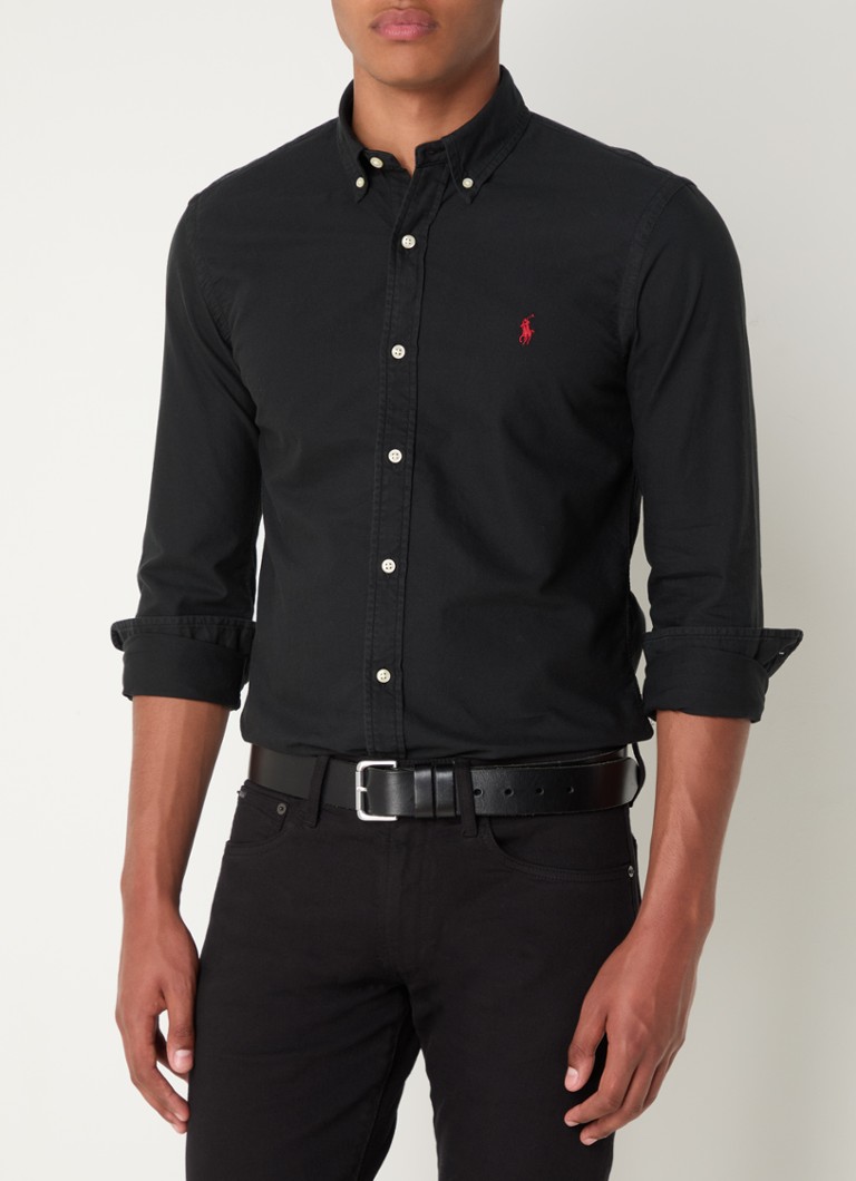 Ralph Lauren uska pamučna košulja na kopčanje