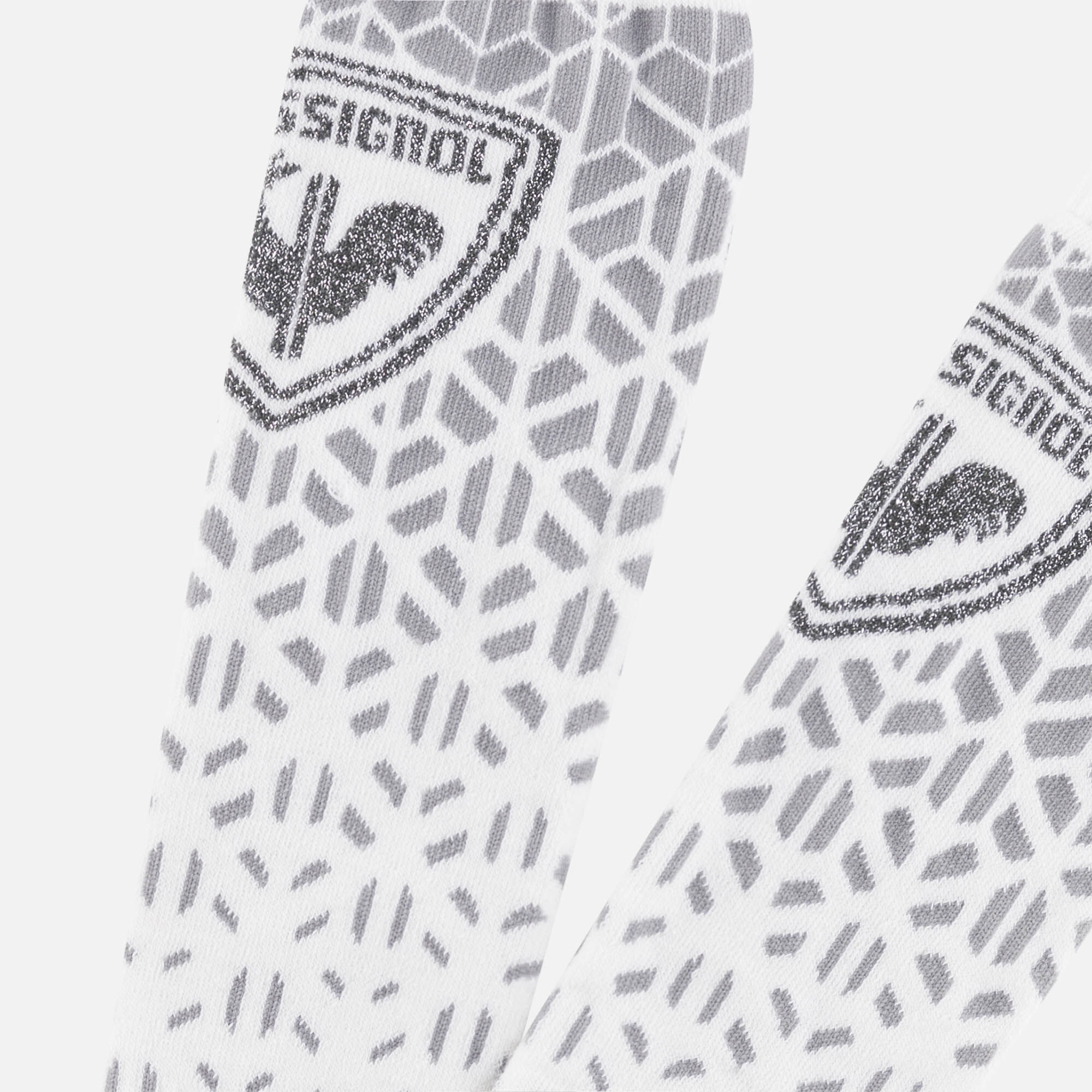 Chaussettes de ski en laine et en soie femme