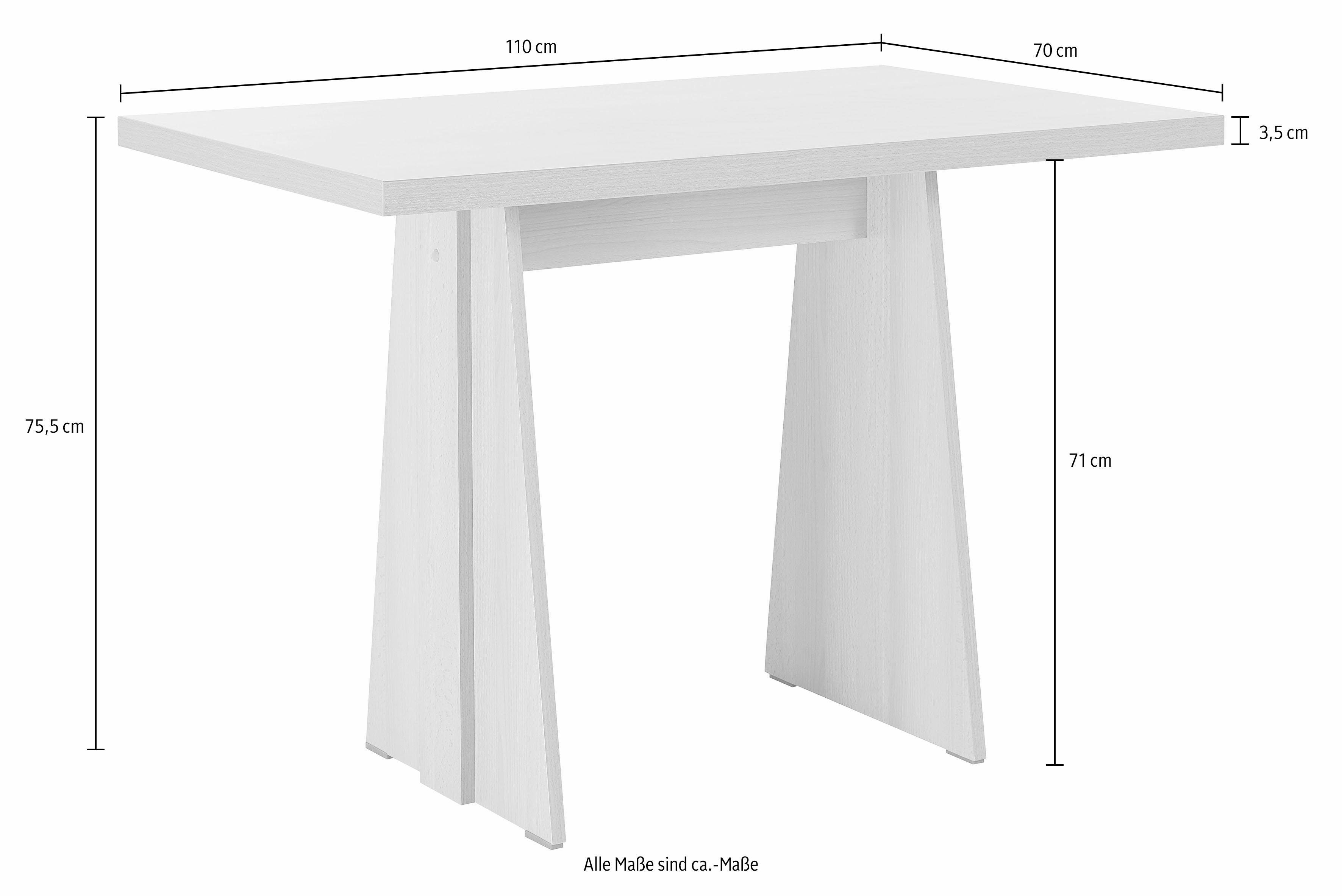 INOSIGN Eckbankgruppe Hanau 1, (Set, 4-tlg)