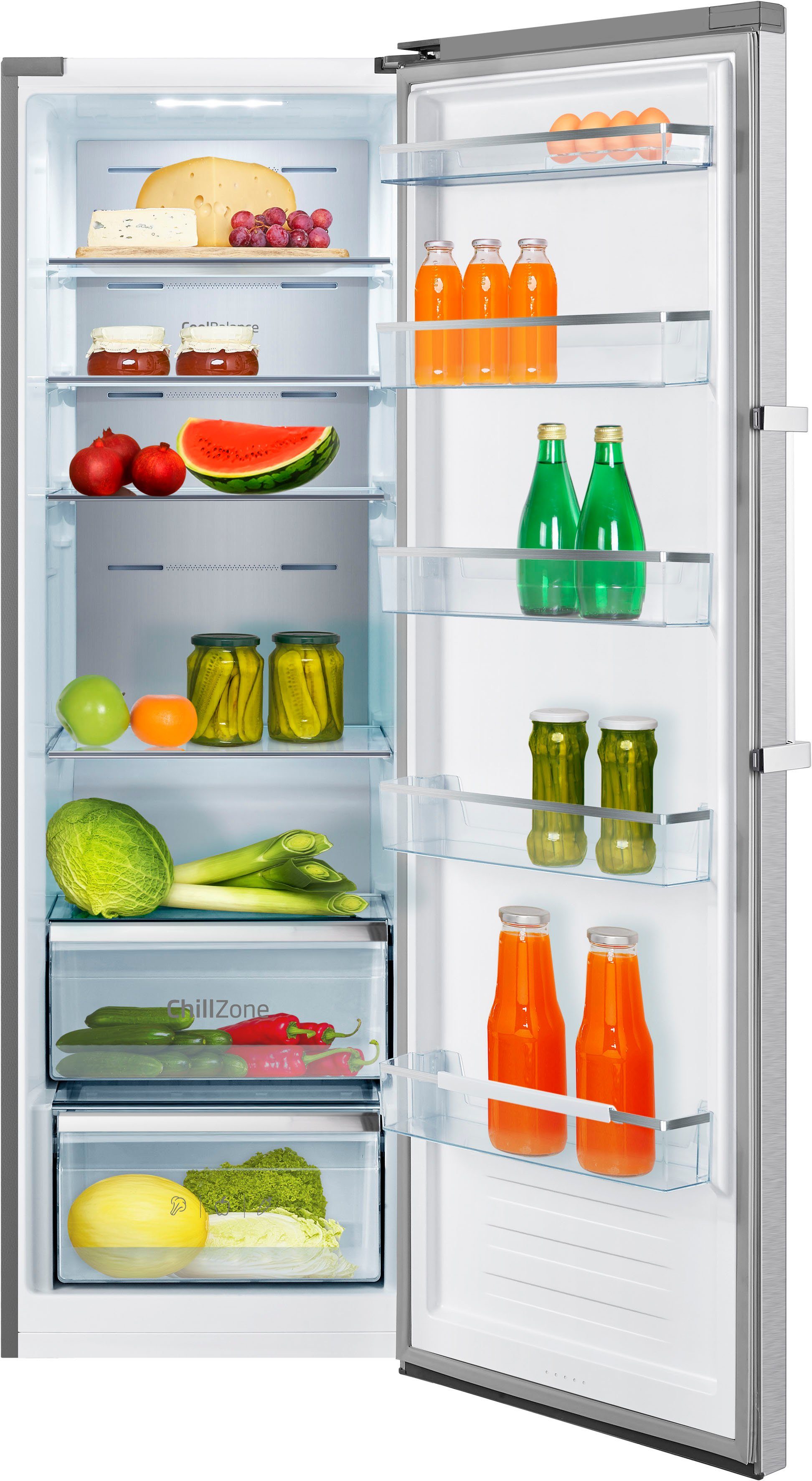 Amica Vollraumkühlschrank VKS 358 150 E, 185,5 cm hoch, 59,5 cm breit