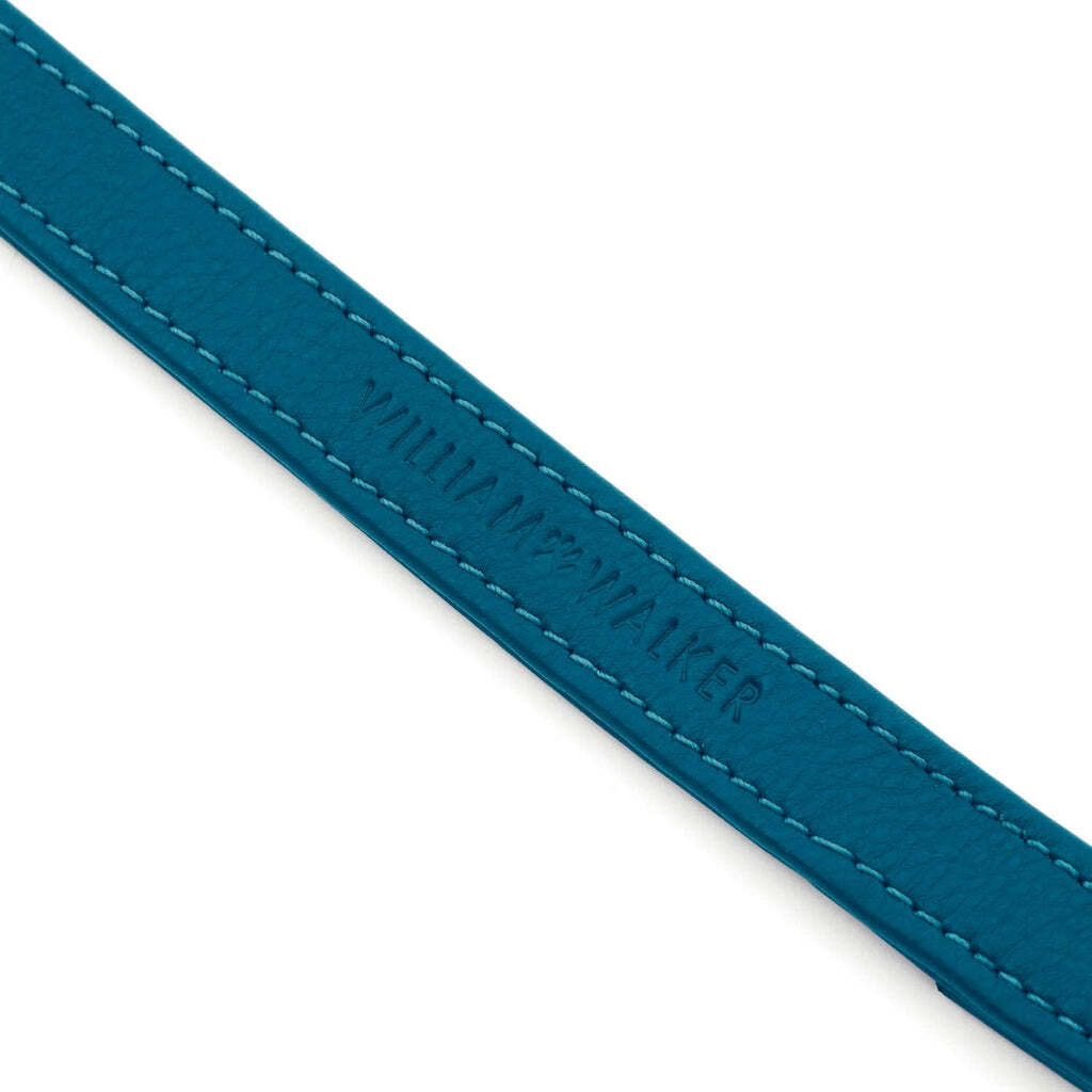 William Walker Hundeleinen William Walker Hundeleine Plain Azure S-L