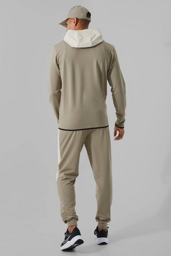 Man Active Colorblock Jogginghose