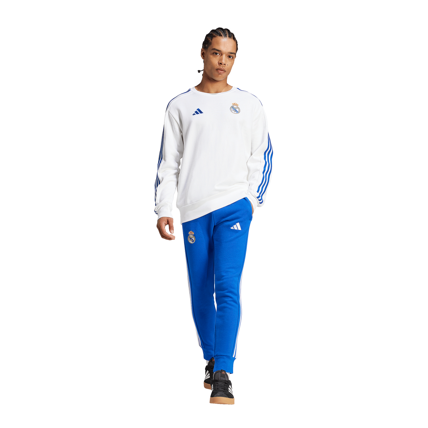 adidas Real Madrid DNA Trainingshose Blau