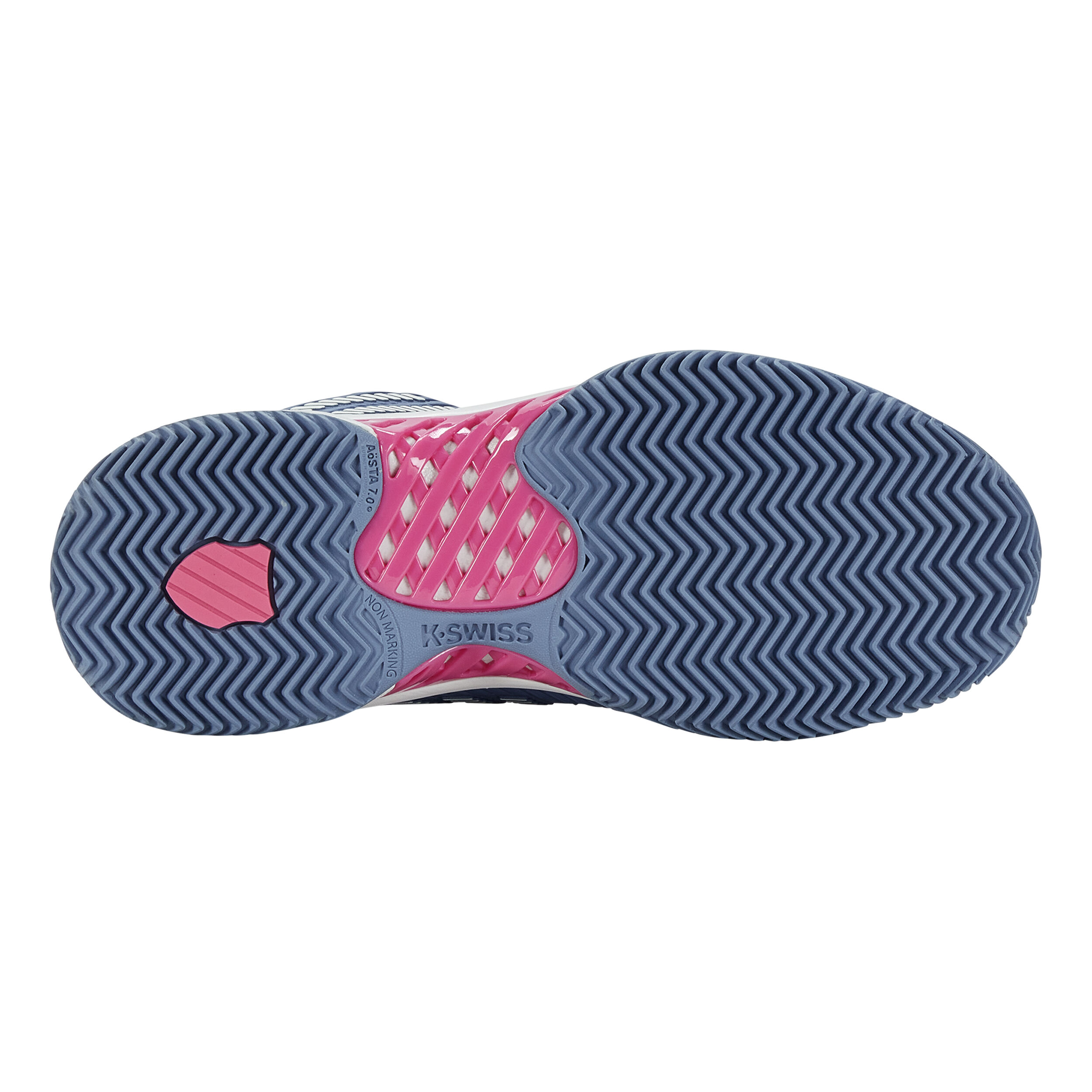 Hypercourt Express 2 Sandplatzschuh Damen - Flieder, Blaugrau