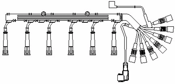 Bremi Zündkabelsatz BMW 525/100 - ATU