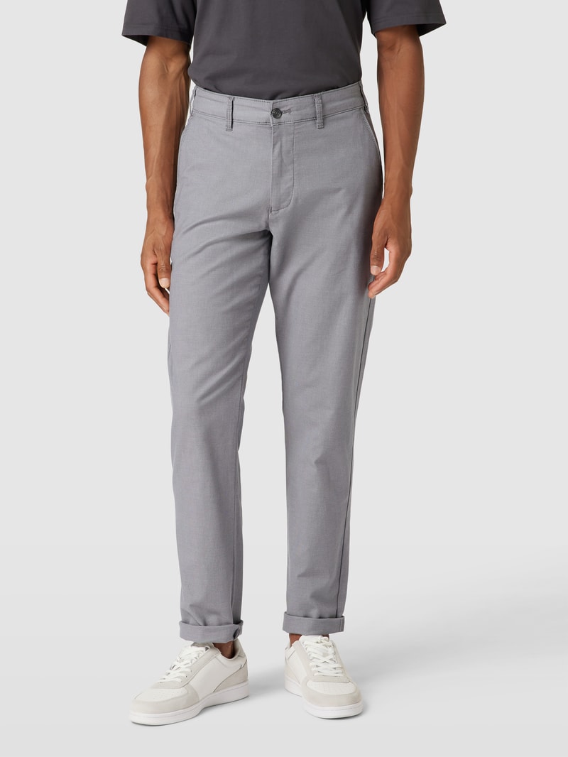 Hose mit Strukturmuster in blau