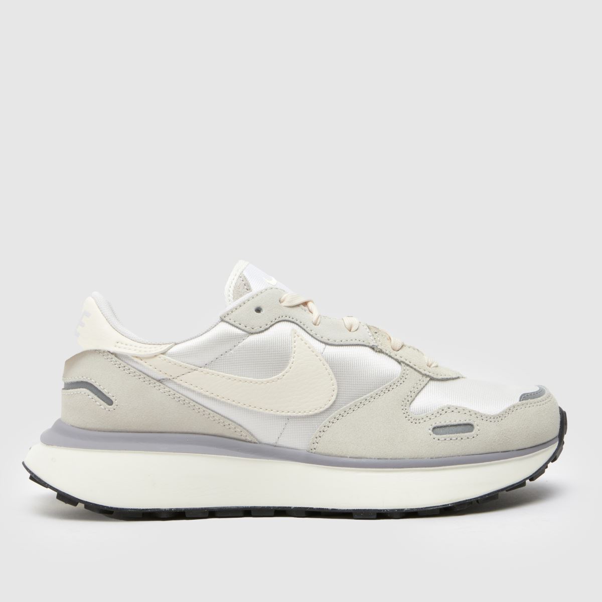 Nike Phoenix – Våffelskor i vitt och silver