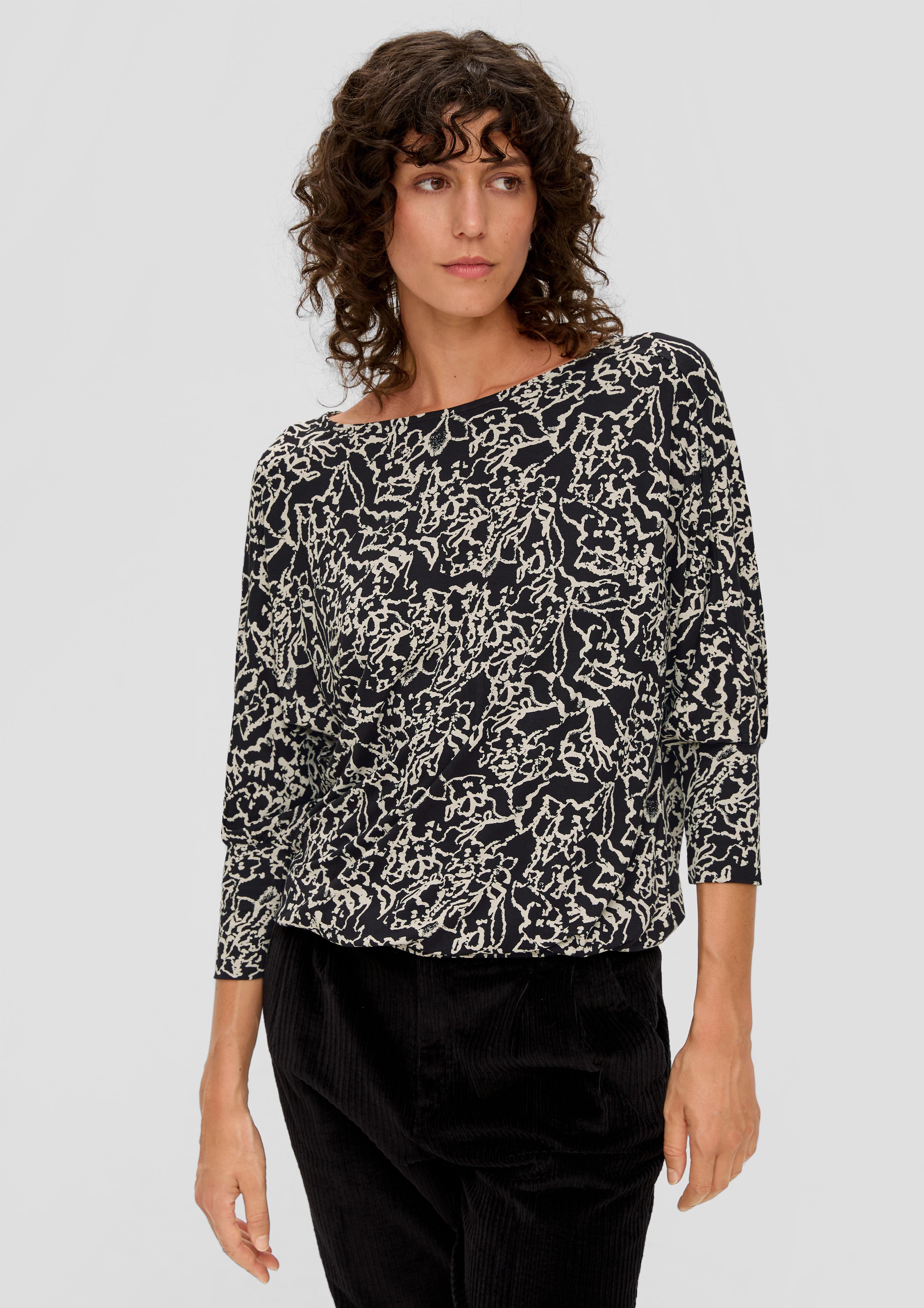 T-Shirt aus Viskosestretch  2137160-99A0