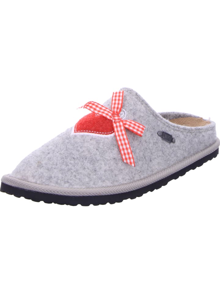 SUPERSOFT Pantoffel in grau günstig kaufen