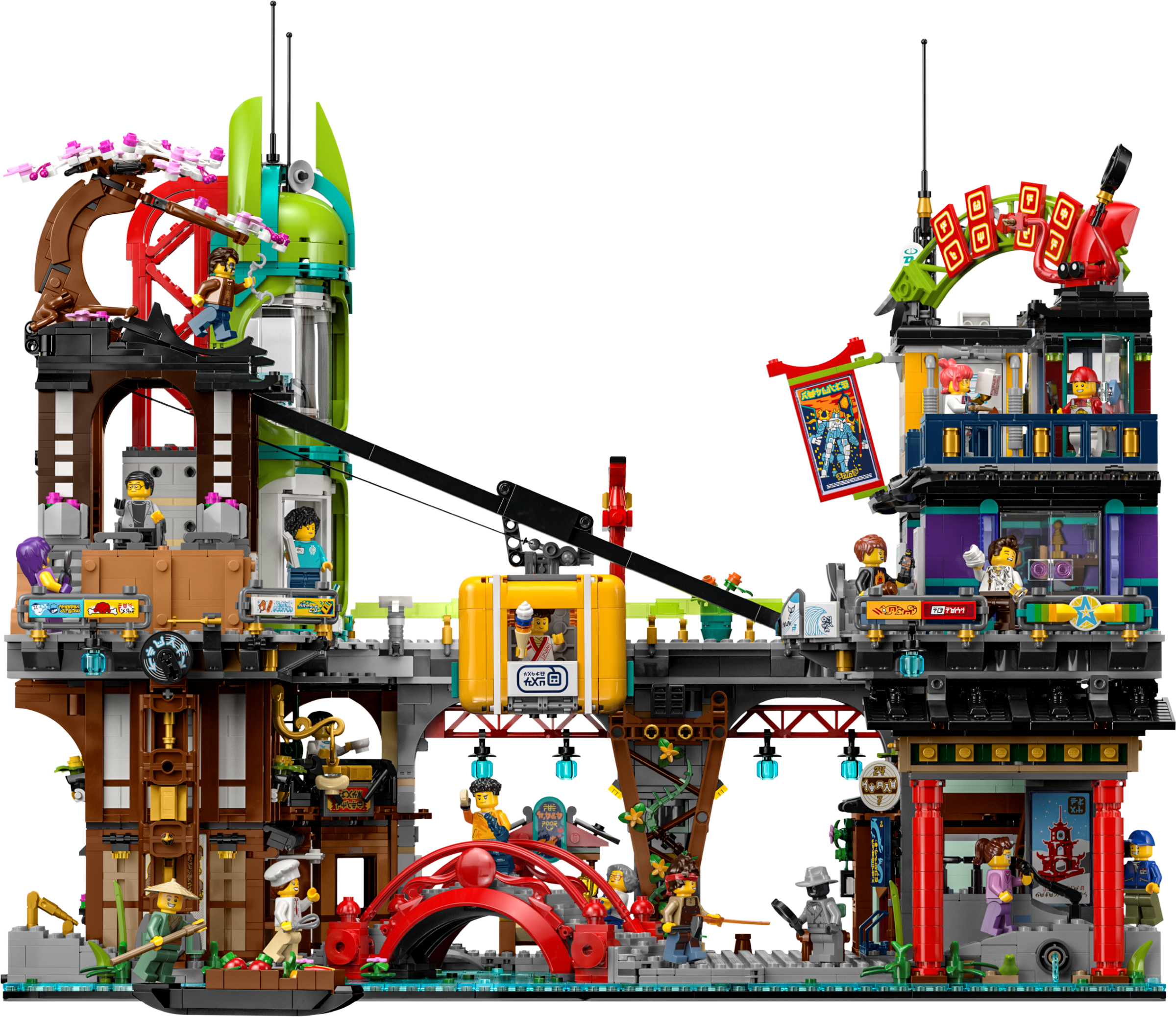 Die Märkte von NINJAGO® City 71799
