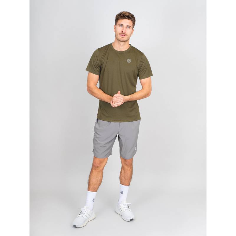 BIDI BADU Crew Two Colored Tee Tennisshirt Herren