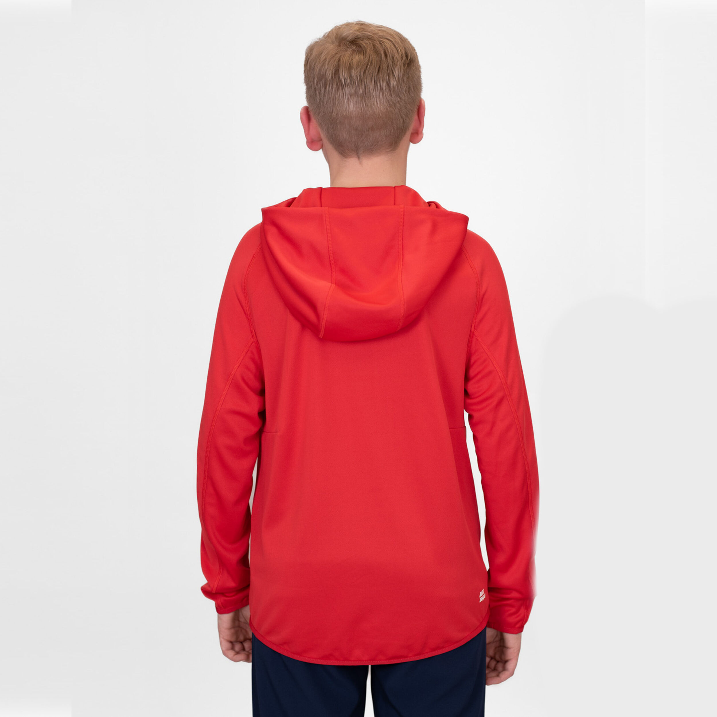 Crew Hood Trainingsjacke Jungen - Rot