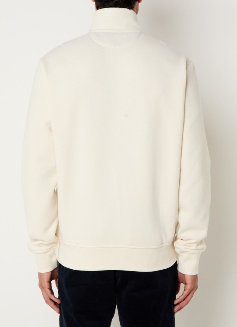 Ralph Lauren sweater with half zip and logo embroidery