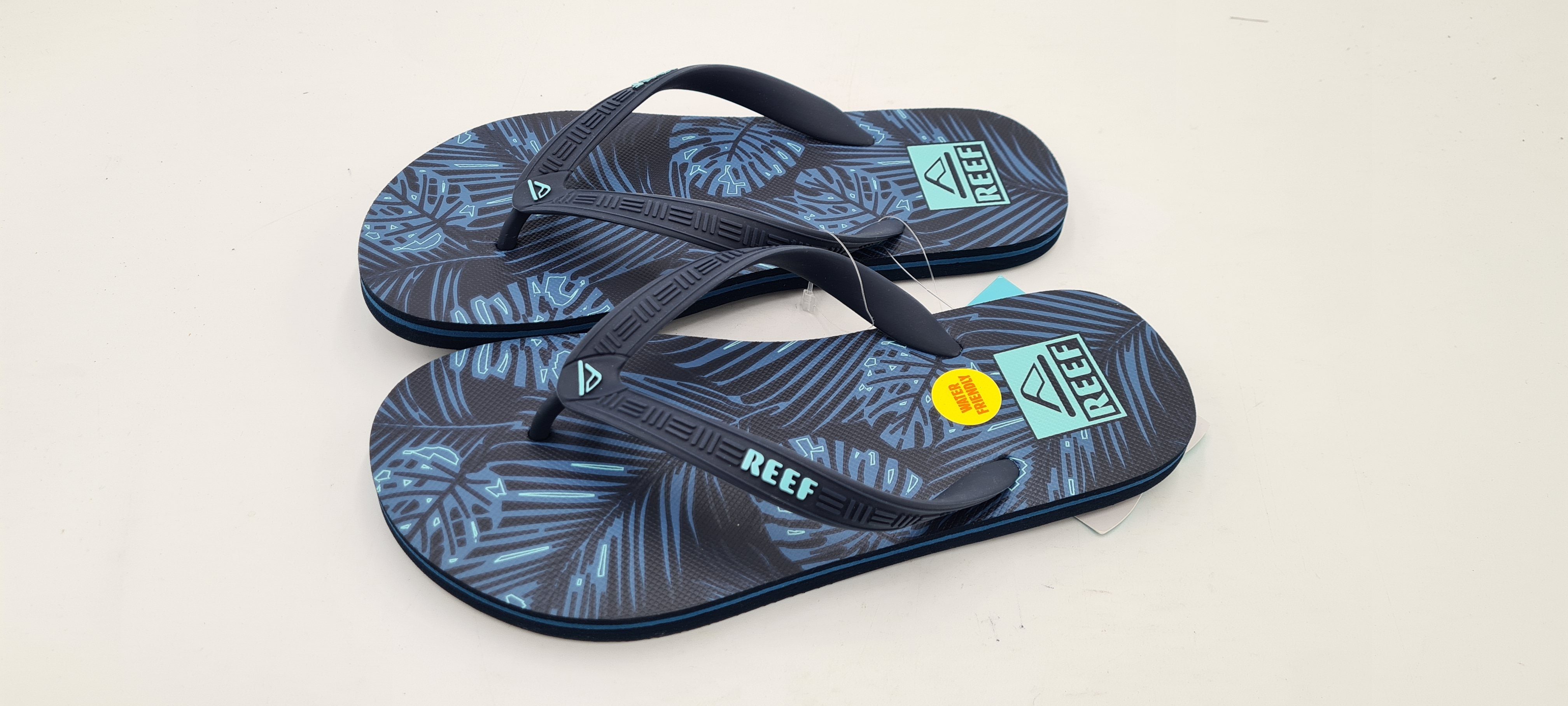 Reef Reef Herren Seaside Prints Zehentrenner Farbe navy Palm Zehentrenner