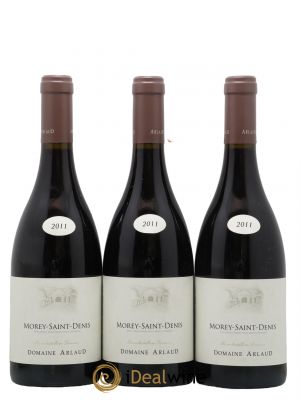 Morey Saint-Denis Arlaud  2011 - Lot de 3 Bouteilles
