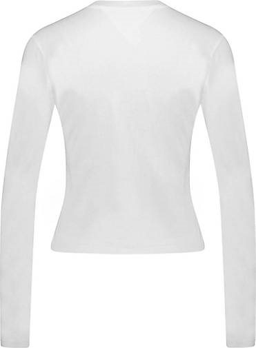 TOMMY-JEANS Damen Langarmshirt