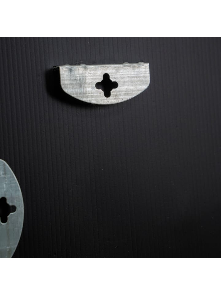 en.casa Wandspiegel Picciano in Schwarz (H)30cm (B)60cm günstig kaufen onesize