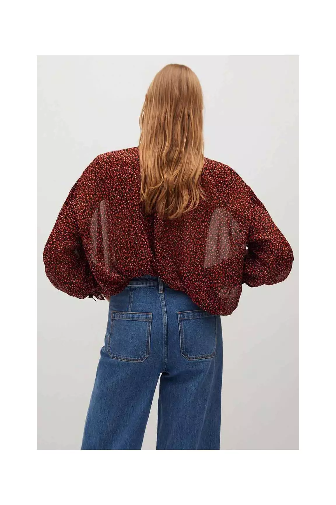 Mango Chemisiers Femme couleur rouge