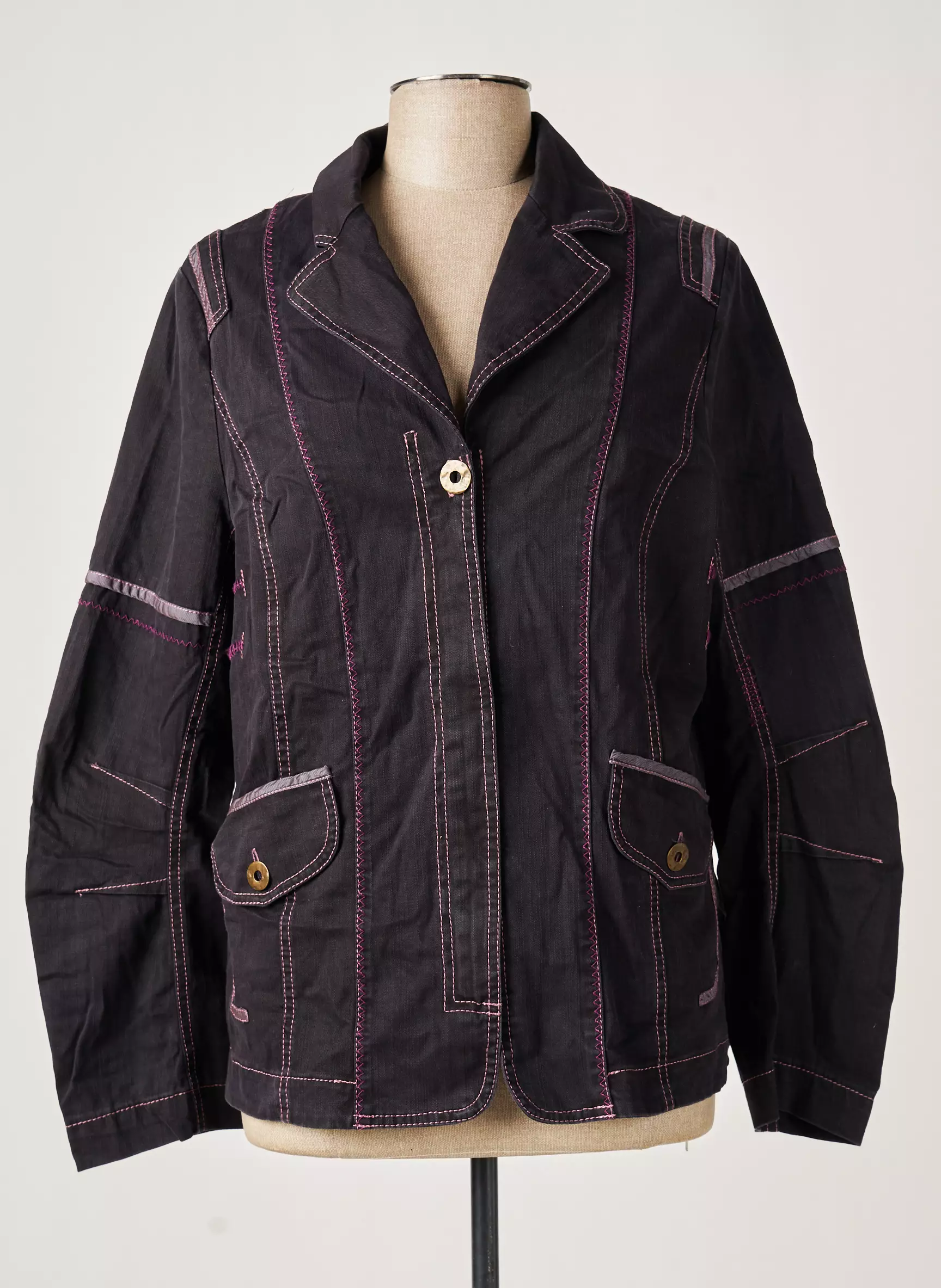 Fred Sabatier Vestesenjean Femme couleur marron