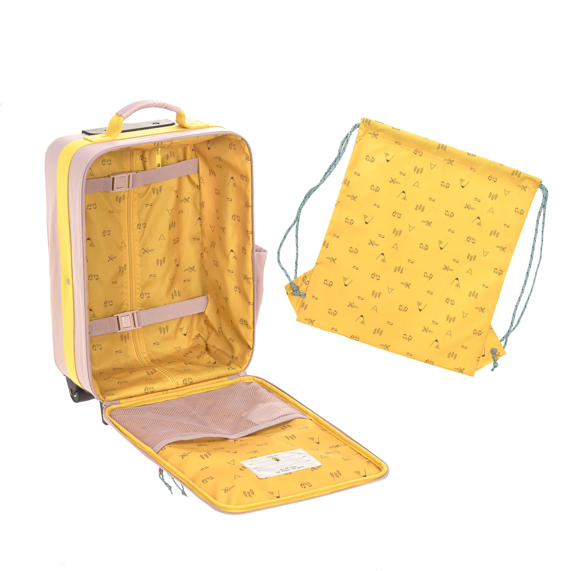 Kinderkoffer - Trolley, Adventure Tipi