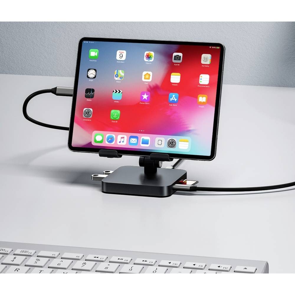 Renkforce Tablet-Dockingstation Mobile 7-in-1 USB-C®-Dockingstation für
